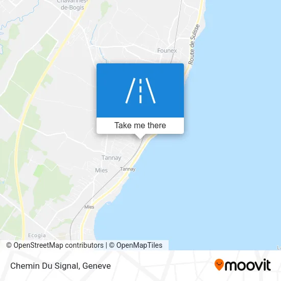 Chemin Du Signal map