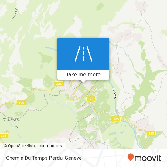 Chemin Du Temps Perdu map