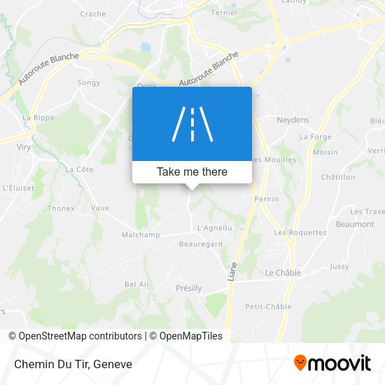 Chemin Du Tir map
