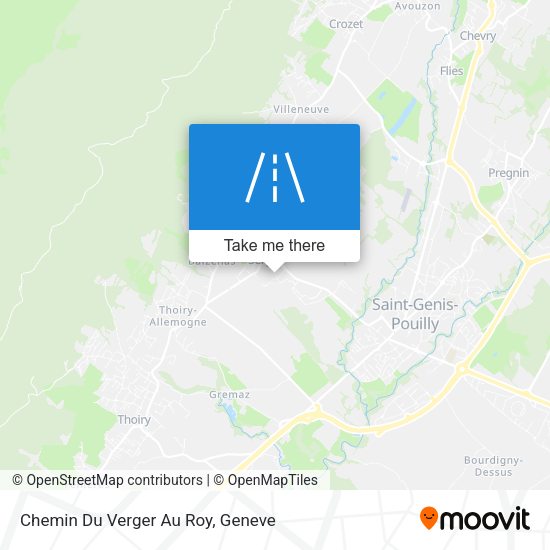 Chemin Du Verger Au Roy map