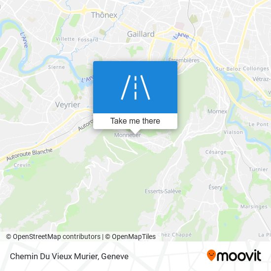 Chemin Du Vieux Murier map