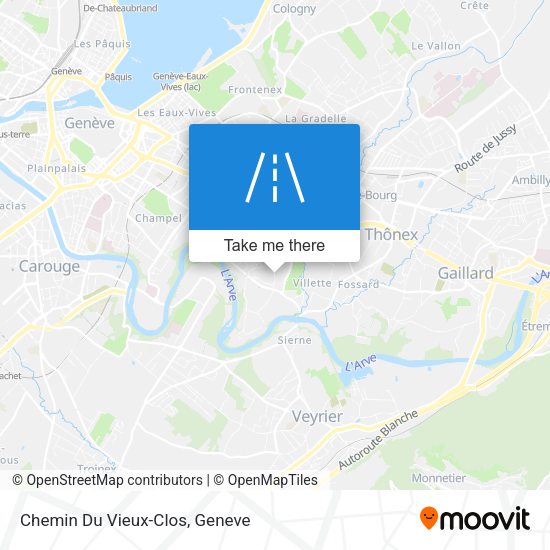 Chemin Du Vieux-Clos map