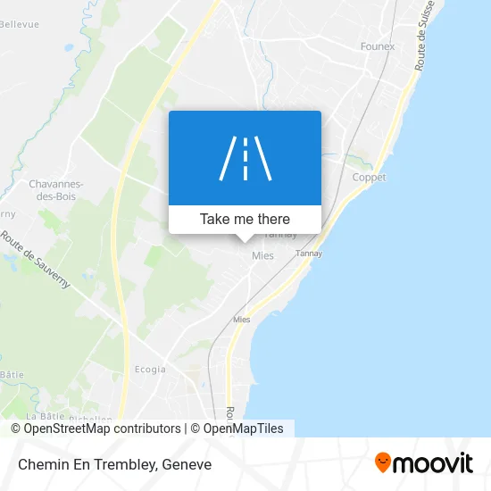 Chemin En Trembley map