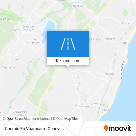 Chemin En Vuaracaux map