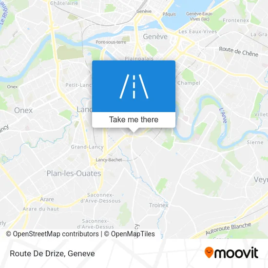 Route De Drize map