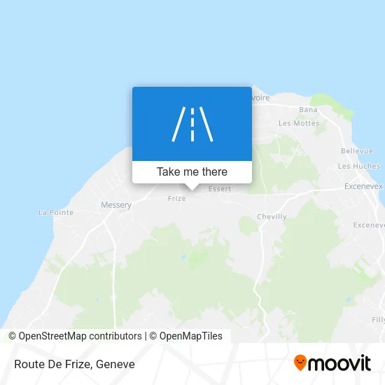 Route De Frize map
