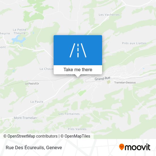 Rue Des Écureuils map
