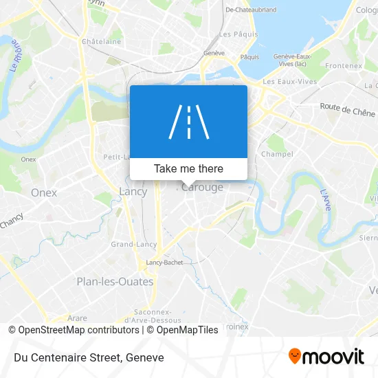 Rue Du Centenaire map