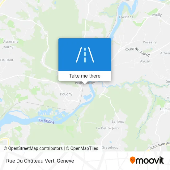 Rue Du Château Vert map