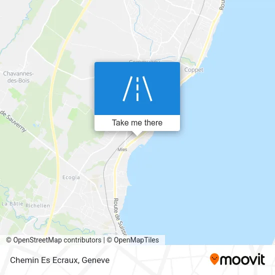 Chemin Es Ecraux map
