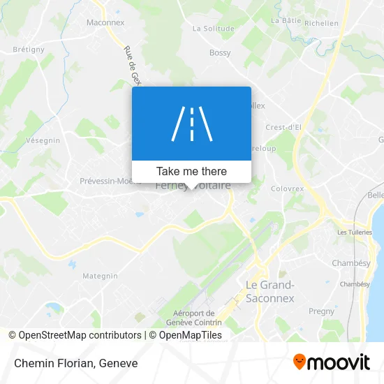 Chemin Florian map