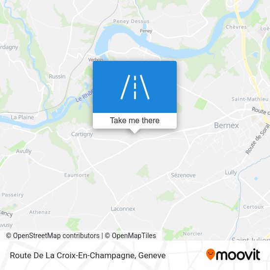 Route De La Croix-En-Champagne map