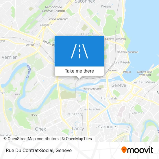 Rue Du Contrat-Social map