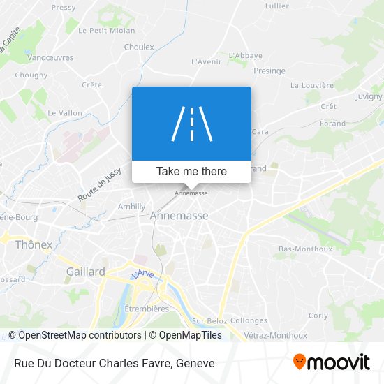 Rue Du Docteur Charles Favre map