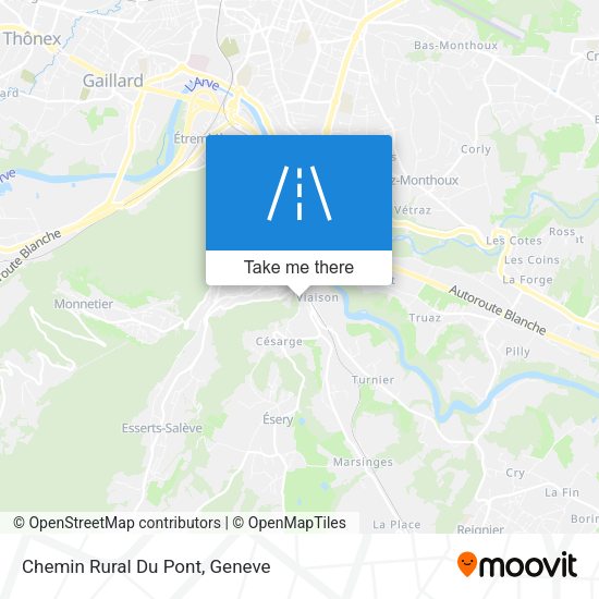 Chemin Rural Du Pont map
