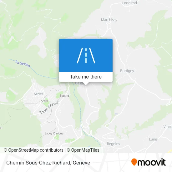 Chemin Sous-Chez-Richard map