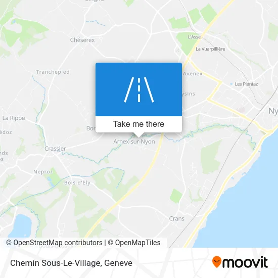 Chemin Sous-Le-Village map