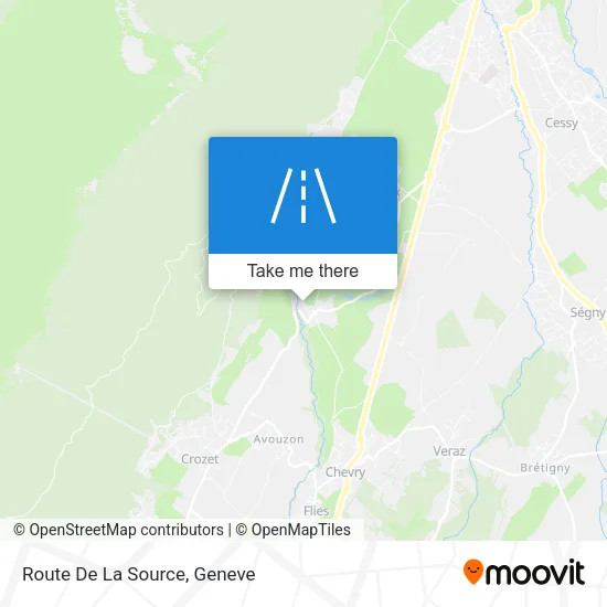 Route De La Source map