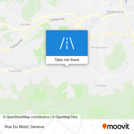 Rue Du Mont map