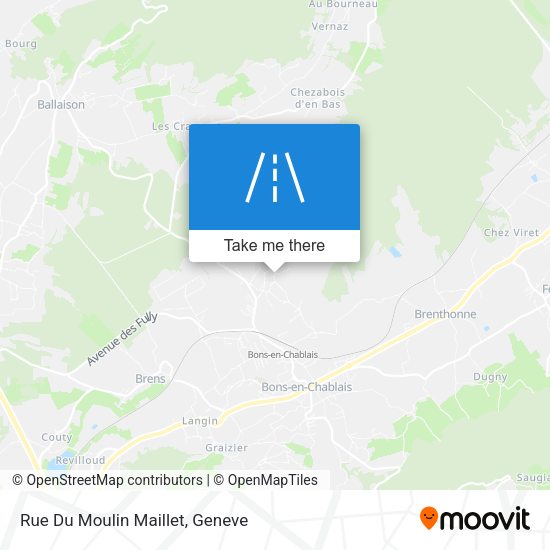 Rue Du Moulin Maillet map