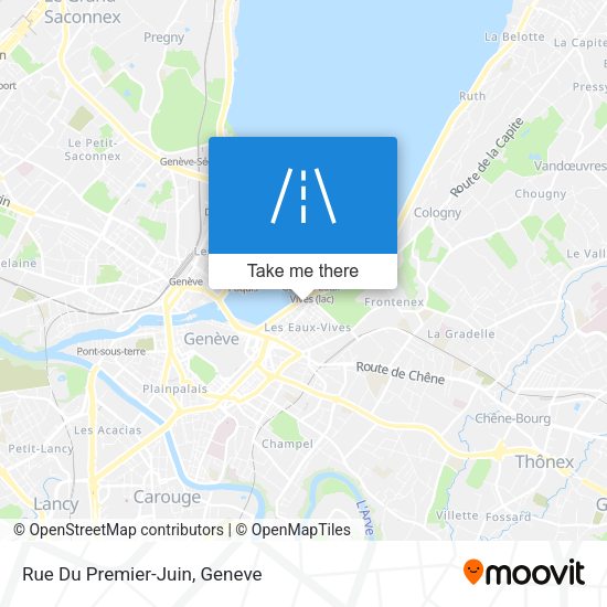 Rue Du Premier-Juin map