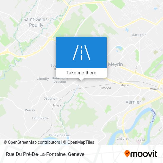 Rue Du Pré-De-La-Fontaine map