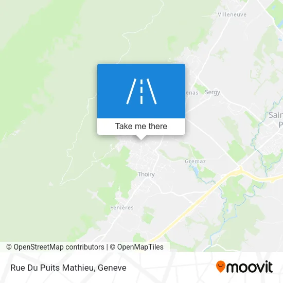 Rue Du Puits Mathieu map