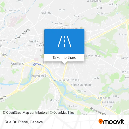Rue Du Risse map