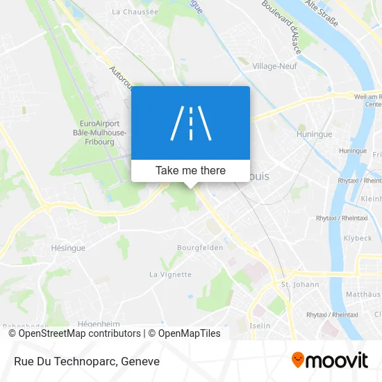 Rue Du Technoparc map
