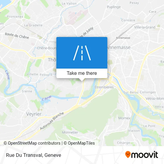 Rue Du Transval map