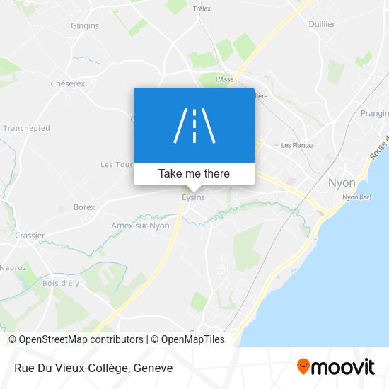 Rue Du Vieux-Collège map