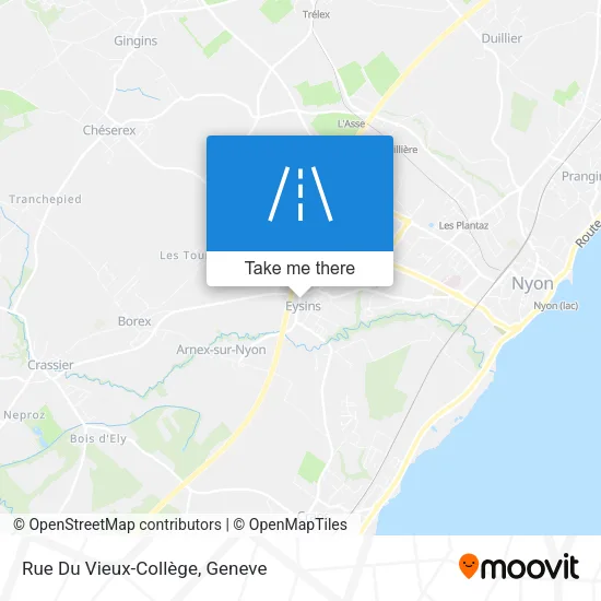 Rue Du Vieux-Collège map