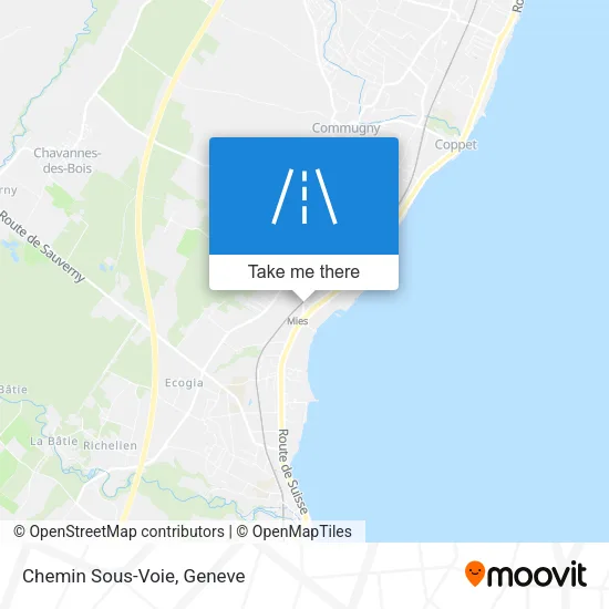 Chemin Sous-Voie map