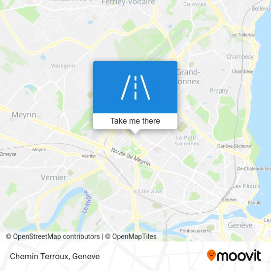 Chemin Terroux map