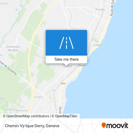 Chemin Vy-Ique-Derry map