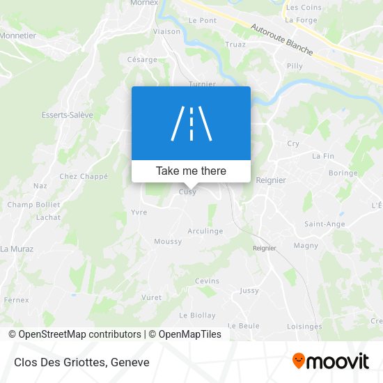 Clos Des Griottes map