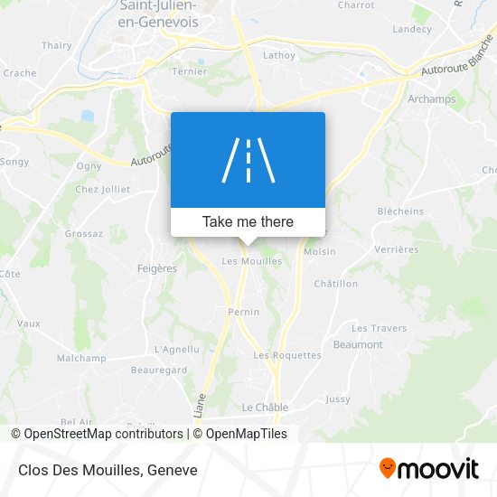 Clos Des Mouilles map