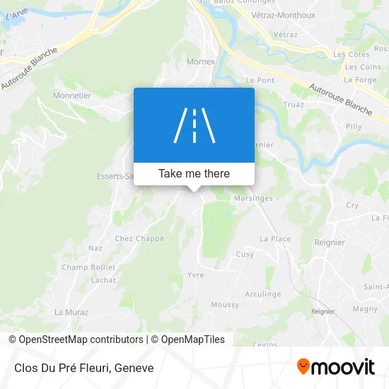 Clos Du Pré Fleuri map