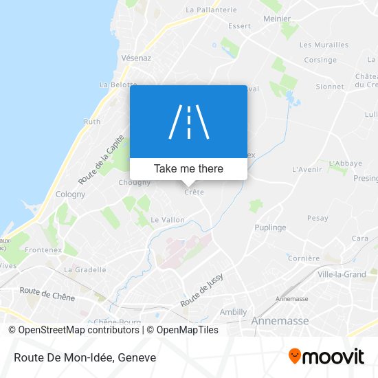 Route De Mon-Idée map