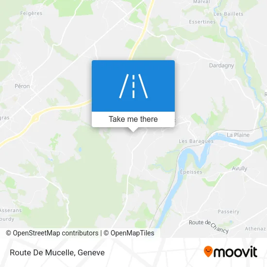 Route De Mucelle plan