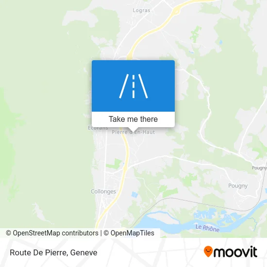 Route De Pierre plan