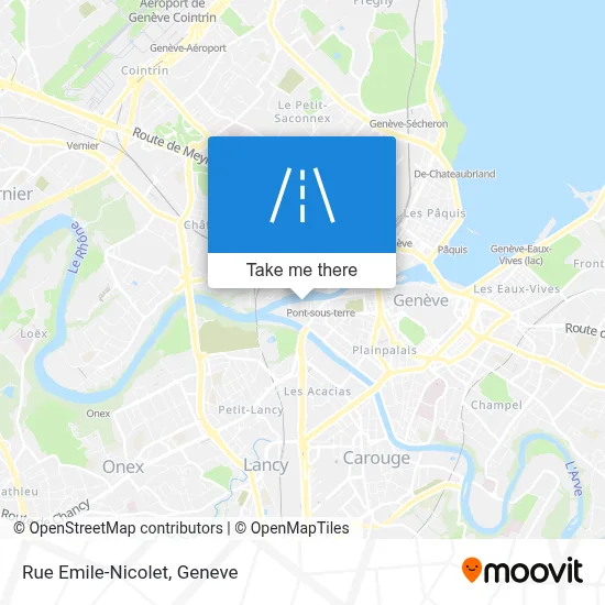 Rue Emile-Nicolet map