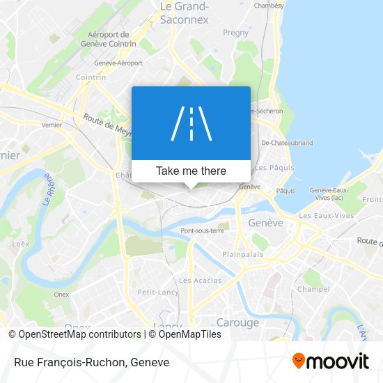 Rue François-Ruchon map
