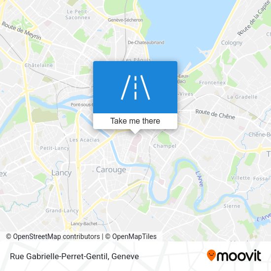 Rue Gabrielle-Perret-Gentil map