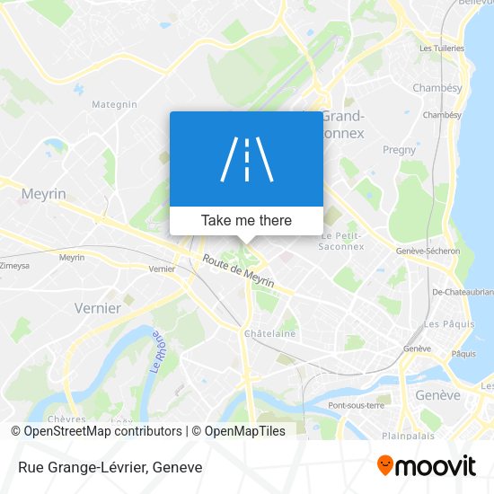 Rue Grange-Lévrier map