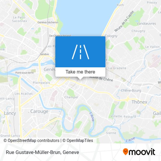 Rue Gustave-Müller-Brun map