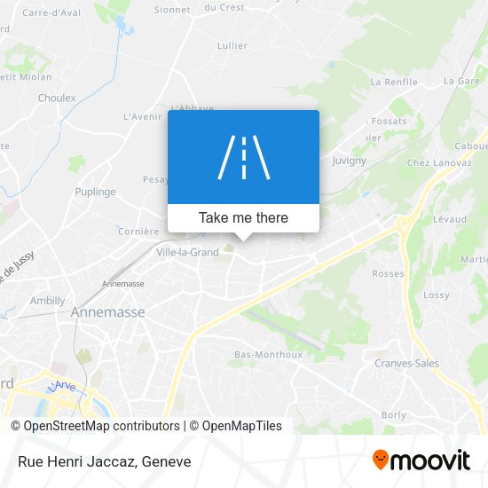 Rue Henri Jaccaz map