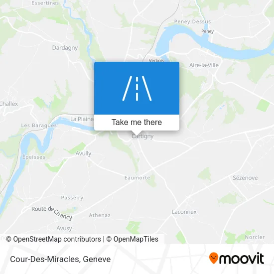 Cour-Des-Miracles map