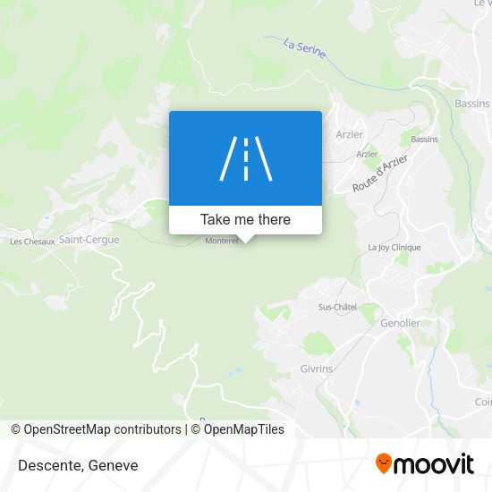 Descente map