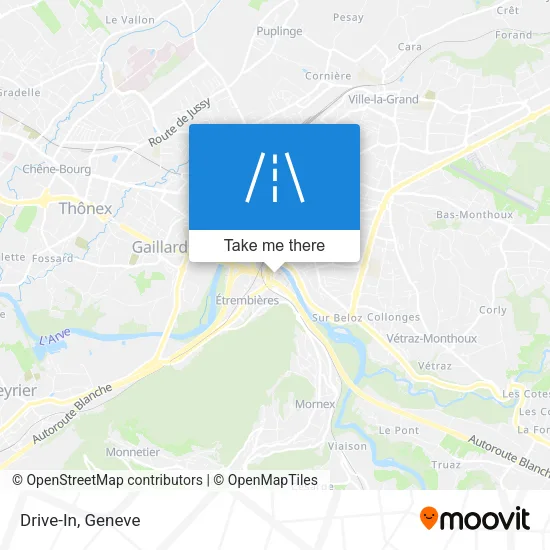Drive-In map